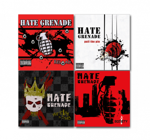 Hate Grenade - CD Bundle