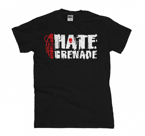 Hate Grenade - Red Skull T-Shirt