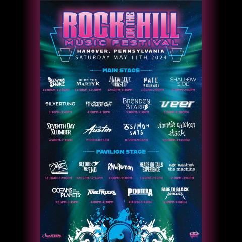 Rock on the Hill Music Festival - Hanover, PA