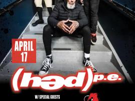 April 17th - HEDPE, Rebelmatic, Hate Grenade, and Abstentious at McGarvey's in Altoona, PA 